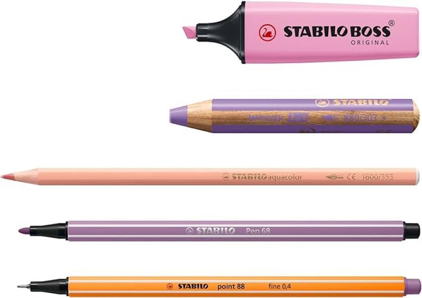 stabilo stabilo arty creative set colorful cofanetto da 50 pz assortiti - foto 5