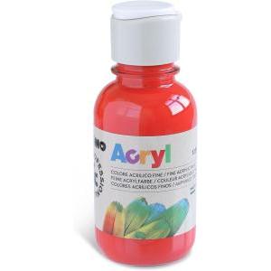Tempera acrilica da 125 ml colore vermiglio 300