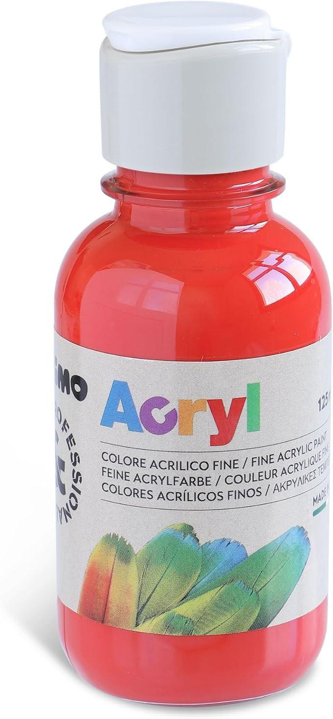 primo primo tempera acrilica da 125 ml colore vermiglio 300 - foto 1