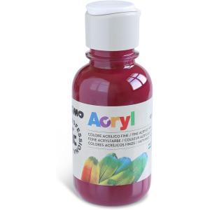 Tempera acrilica da 125 ml colore bordeaux 320