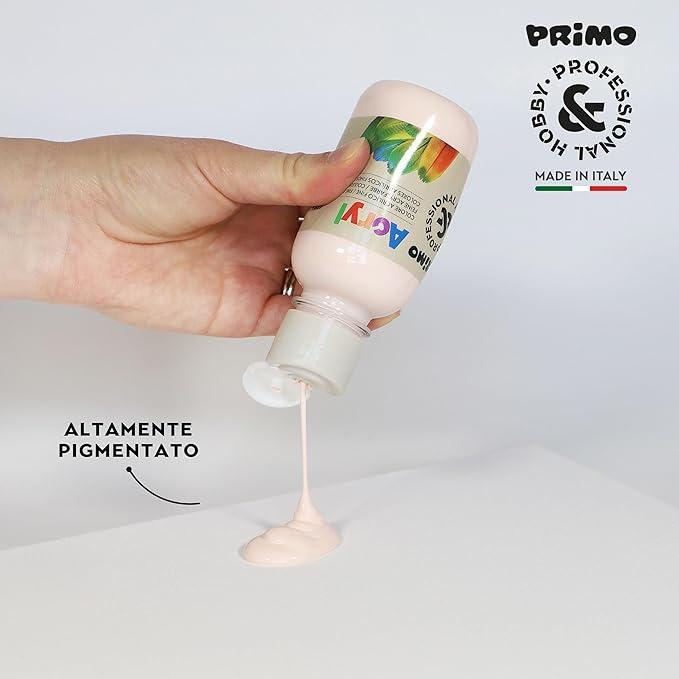 primo primo tempera acrilica da 125 ml colore rosa carne 330 - foto 3