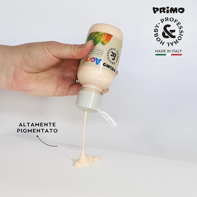 primo primo tempera acrilica da 125 ml colore rosa albicocca 331 - foto 3