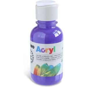 Tempera acrilica da 125 ml colore viola 400
