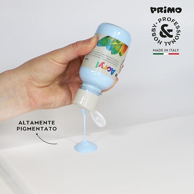 primo primo tempera acrilica da 125 ml colore azzurro cielo 510 - foto 3