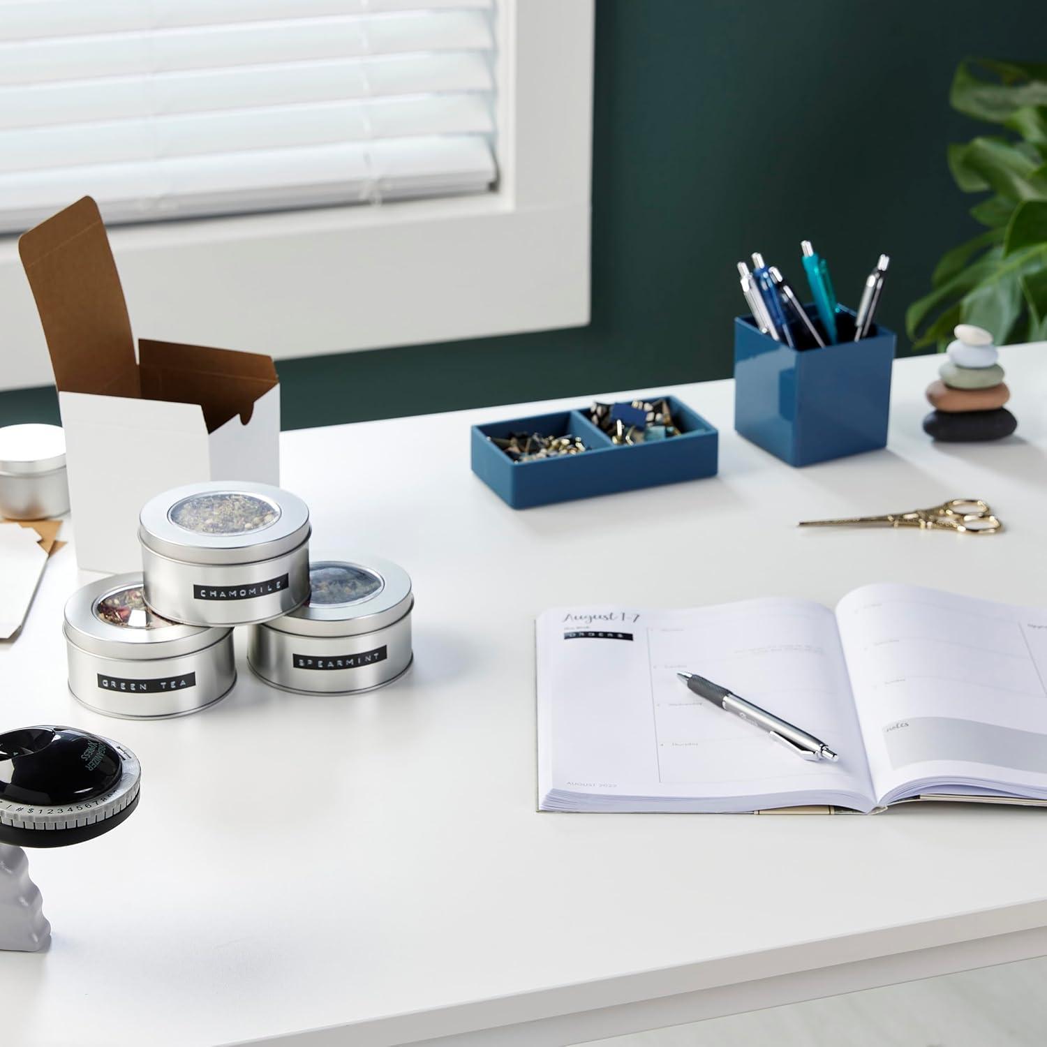 dymo dymo nastro etichette 9 mm x 3 mt in blister da 3 pz colore nero - foto 3