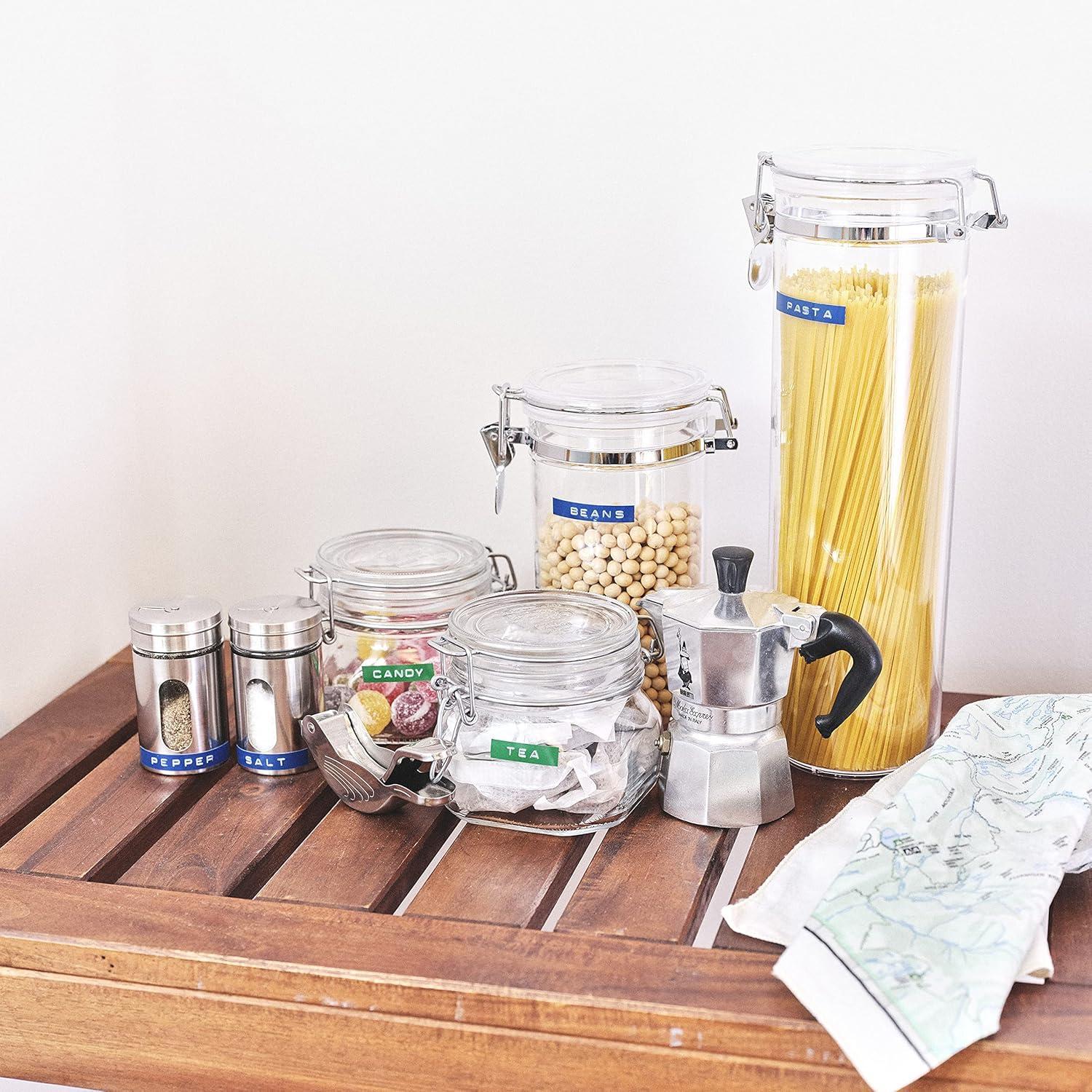 dymo dymo nastro etichette 9 mm x 3 mt in blister da 3 pz colore nero - rosso - blu - foto 4