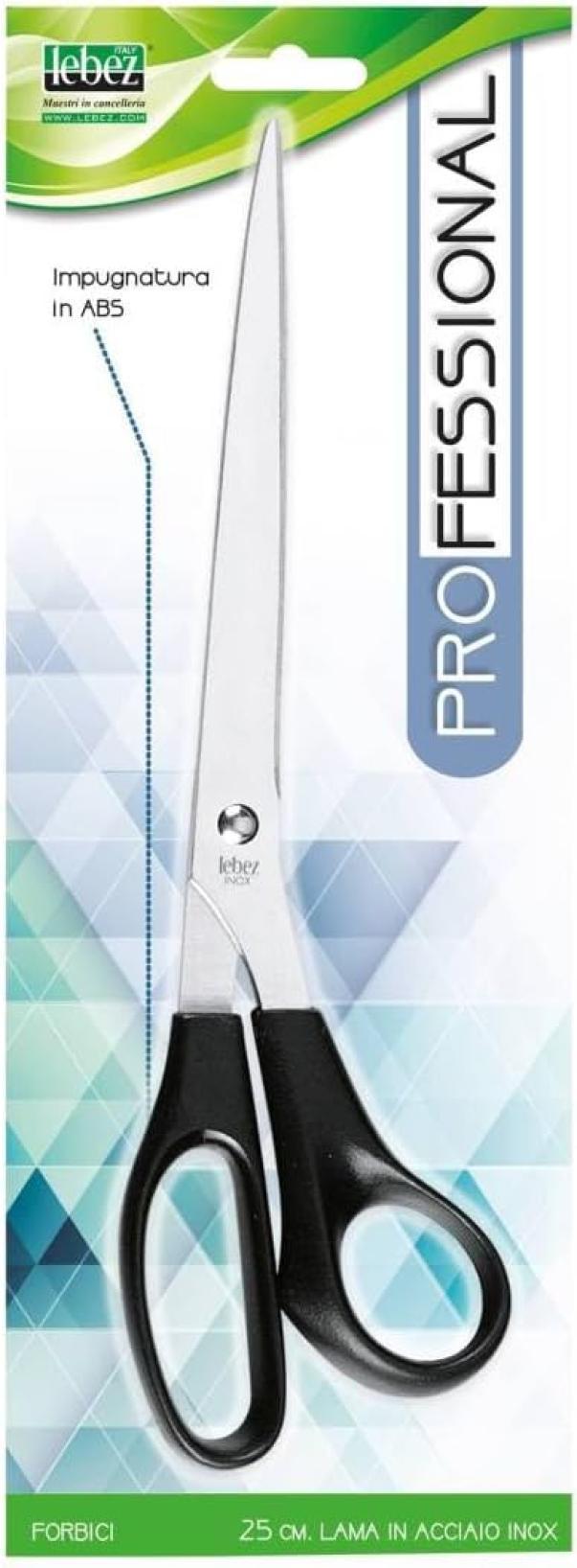 lebez lebez forbice acciaio inox e manico in plastica abs dimensioni 25 cm - foto 1