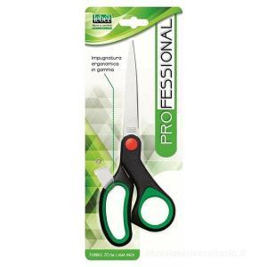 Forbice in acciao inox e impugnatura in gomma dimensioni 20 cm