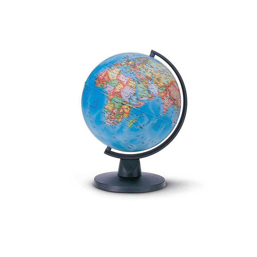 tecnodidattica tecnodidattica mappamondo globo geografico mini politico diametro 16 cm - foto 1
