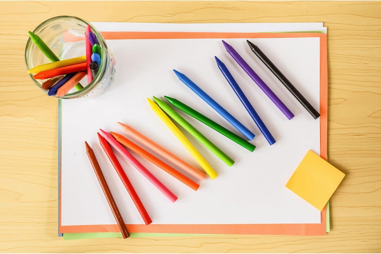 bic bic plastidecor kids pastelli a cera conf. da 12 pz in colori assortiti - foto 3