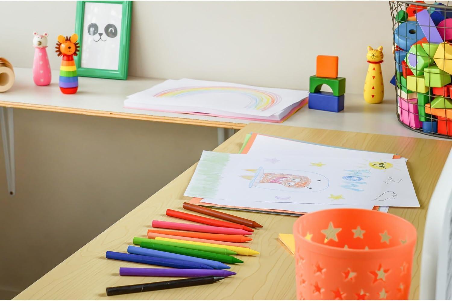 bic bic plastidecor pastelli colorati confezione da 24 pz in colori assortiti - foto 3