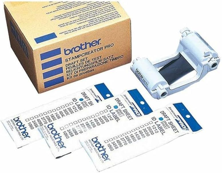 brother brother draft set kit composta da rullo trascinatore + 150 pellicole trasparenti per sc2000 - foto 1
