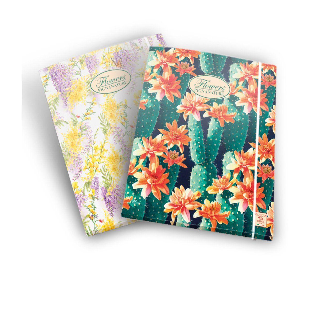 pigna pigna nature cartella portadocumenti 6 pz con elastico dorso 1,2 cm formato 26x35,5 cm - foto 1