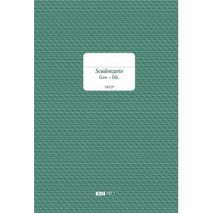 4pz e4029 scadenzario gennaio-dicembre con spirale e indici plastificati 36 fogli formato a4