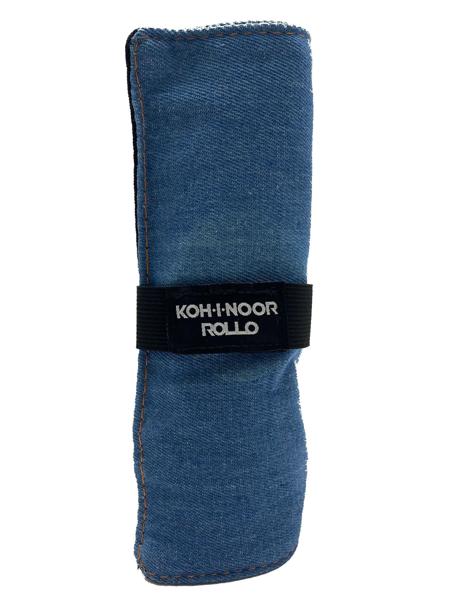 koh-i-noor koh-i-noor astuccio arrotolato 24 scomparti colore jeans azzurro - foto 1