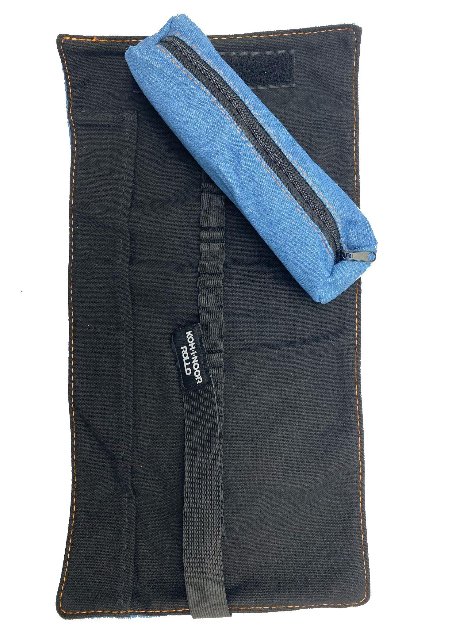 koh-i-noor koh-i-noor astuccio arrotolato 24 scomparti colore jeans azzurro - foto 2