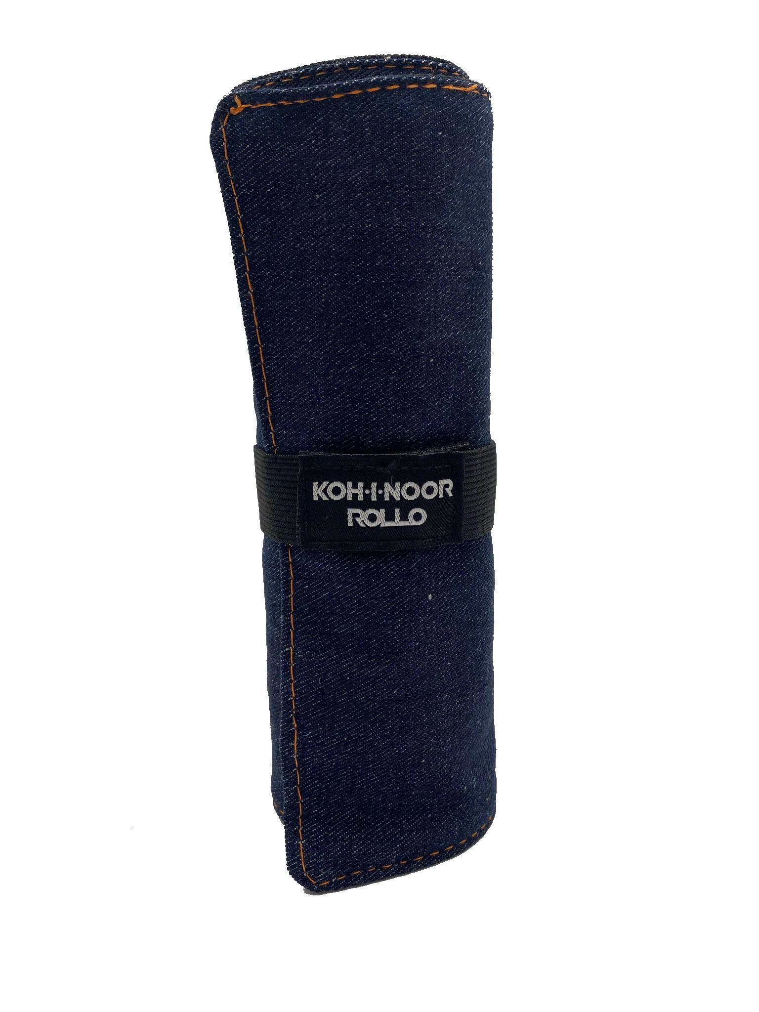 koh-i-noor koh-i-noor astuccio arrotolato 24 scomparti colore jeans blu - foto 1