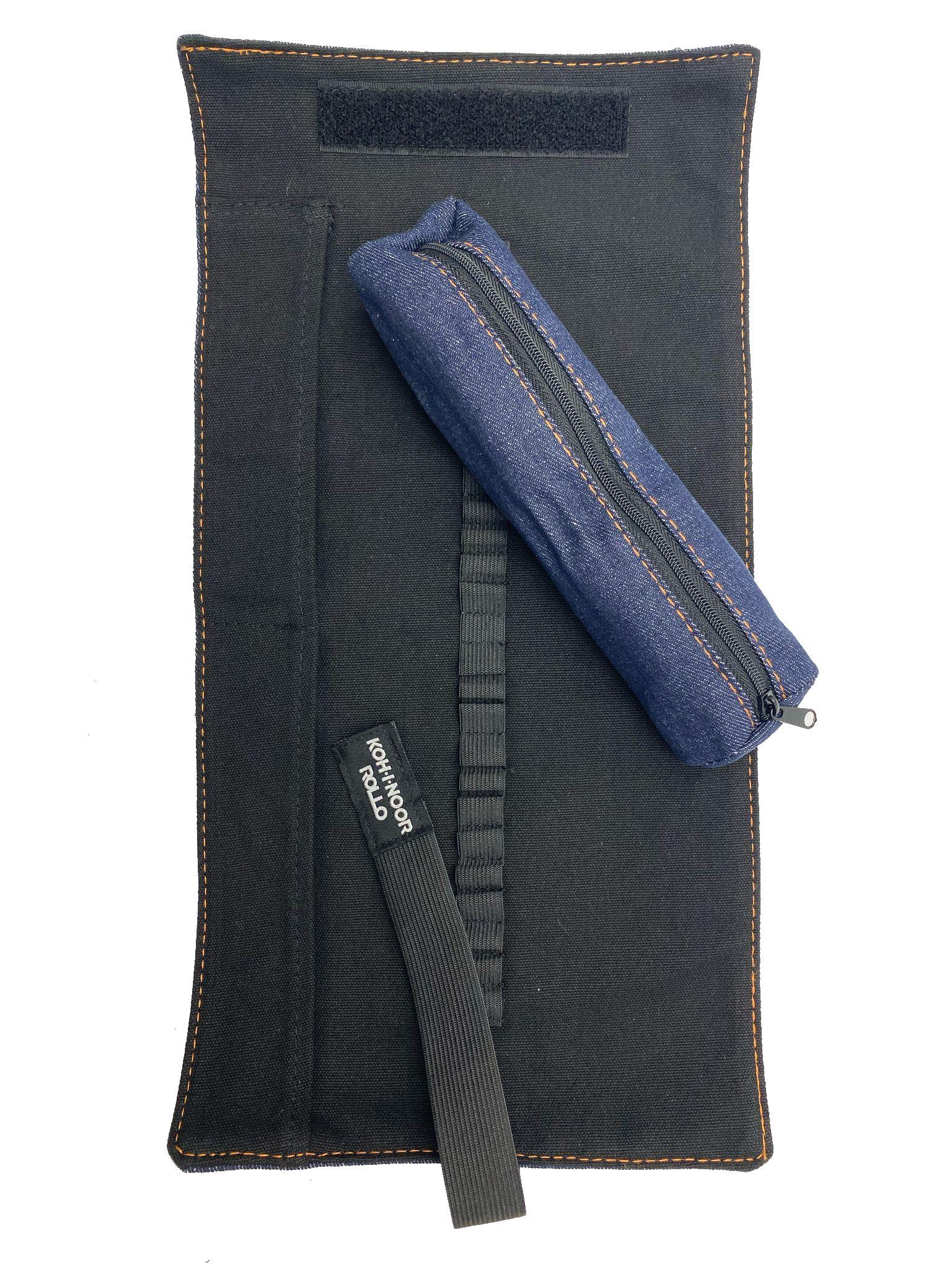 koh-i-noor koh-i-noor astuccio arrotolato 24 scomparti colore jeans blu - foto 2