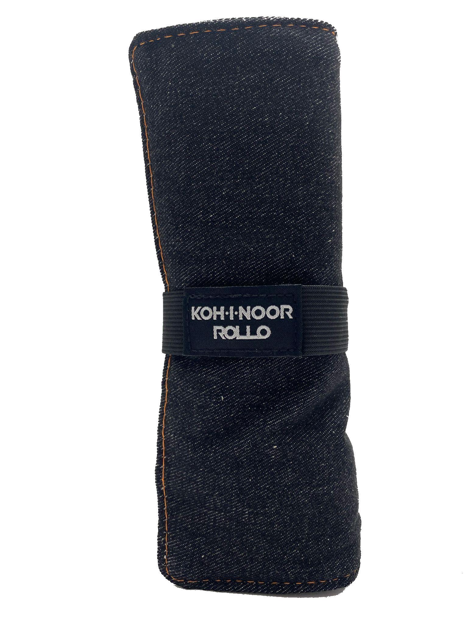 koh-i-noor koh-i-noor astuccio arrotolato 24 scomparti colore jeans nero - foto 1