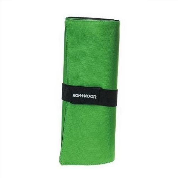 koh-i-noor koh-i-noor astuccio arrotolato 24 scomparti colore verde - foto 1