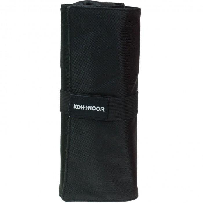 koh-i-noor koh-i-noor astuccio arrotolato 24 scomparti colore nero - foto 1