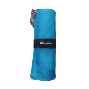 Astuccio arrotolato 24 scomparti colore azzurro