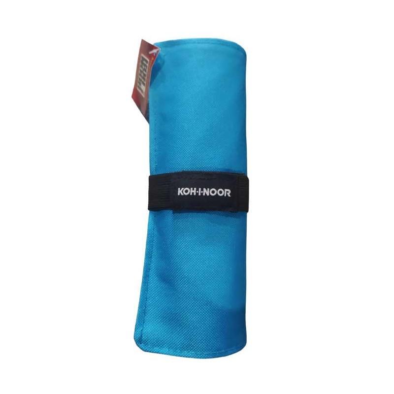 koh-i-noor koh-i-noor astuccio arrotolato 24 scomparti colore azzurro - foto 1