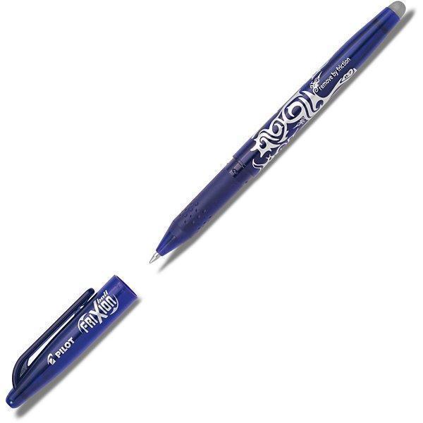 pilot pilot frixion ball 12 penne a sfera cancellabili ricaricabili blu con punta da 0,7 mm - foto 3