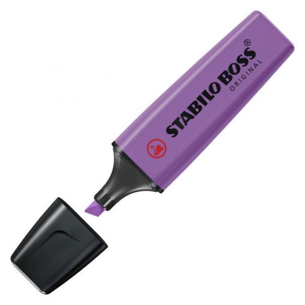 stabilo stabilo boss original evidenziatore colore lavanda 55 confezione da 10pz - foto 2