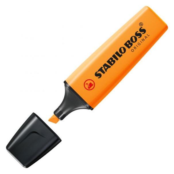 stabilo stabilo boss original evidenziatore colore arancione 54 conf. da 10 pz - foto 2