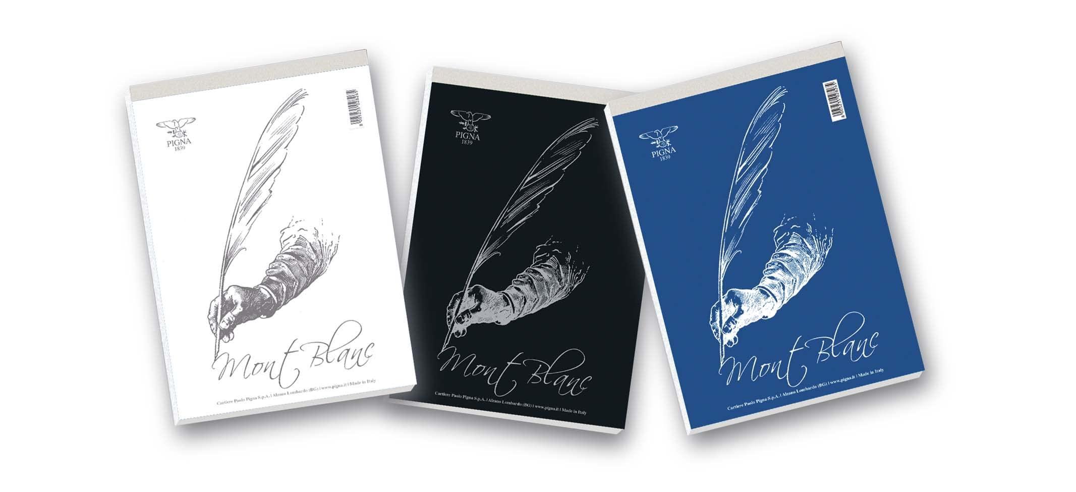 mont blanc mont blanc blocchi notes conf. 10 pz quadretti 5 mm formato a4 21x29,7 cm 70fg 60 gr/mq confezione da 10 pz - foto 2