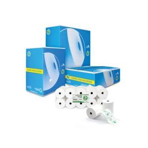 Rotoli termici per cassa conf. da 50 pz omologato  dimensioni mm 57x30 mt