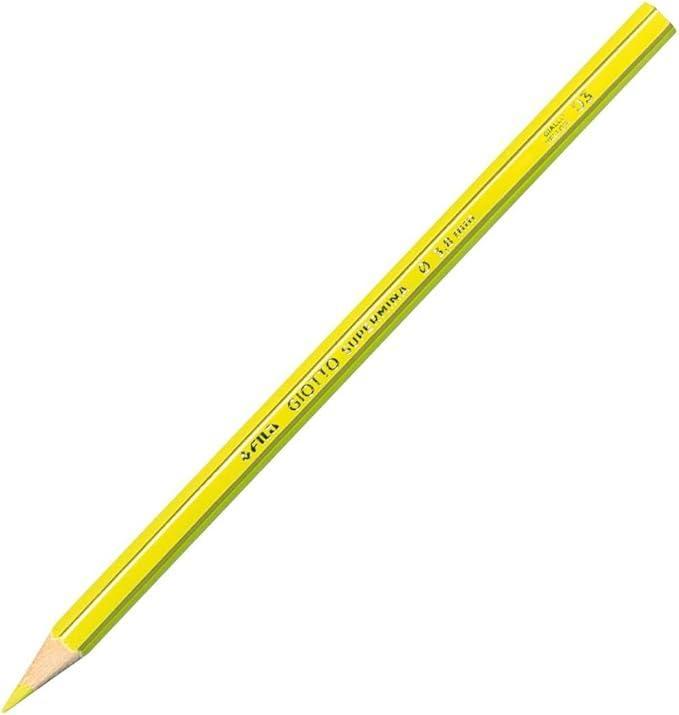 giotto giotto supermina 12 pz. pastelli colore giallo n. 03 - foto 2