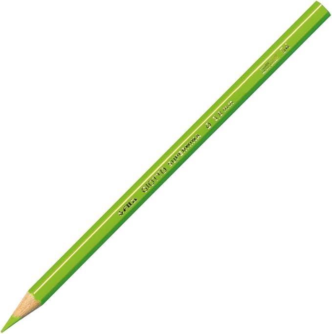 giotto giotto supermina 12 pz. pastelli colore verde n. 18 - foto 2