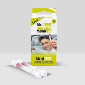 Alcol test etilometro monouso conf. da 2 pz