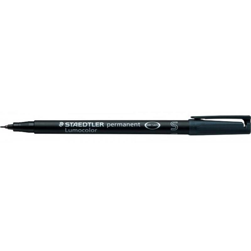 staedtler staedtler lumocolor 313 penna 10 pz marcatore permanente punta superfine tratto da 0.4 mm colore nero - foto 2
