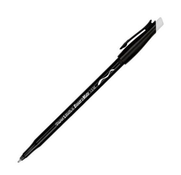 paper mate paper mate replay 12 pz penna a sfera cancellabile colore nero - foto 2