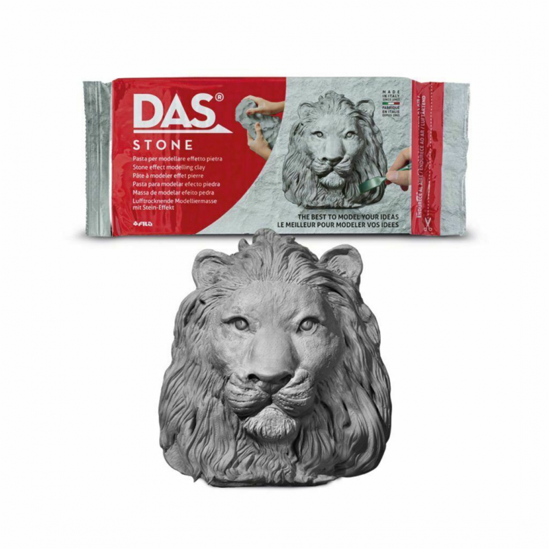 das das stone pasta da modellare 1 kg effetto pietra - foto 3
