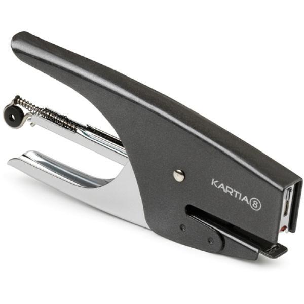 iternet iternet kartia 8 cucitrice a pinza nero 15 fogli punti 6/4 - foto 1