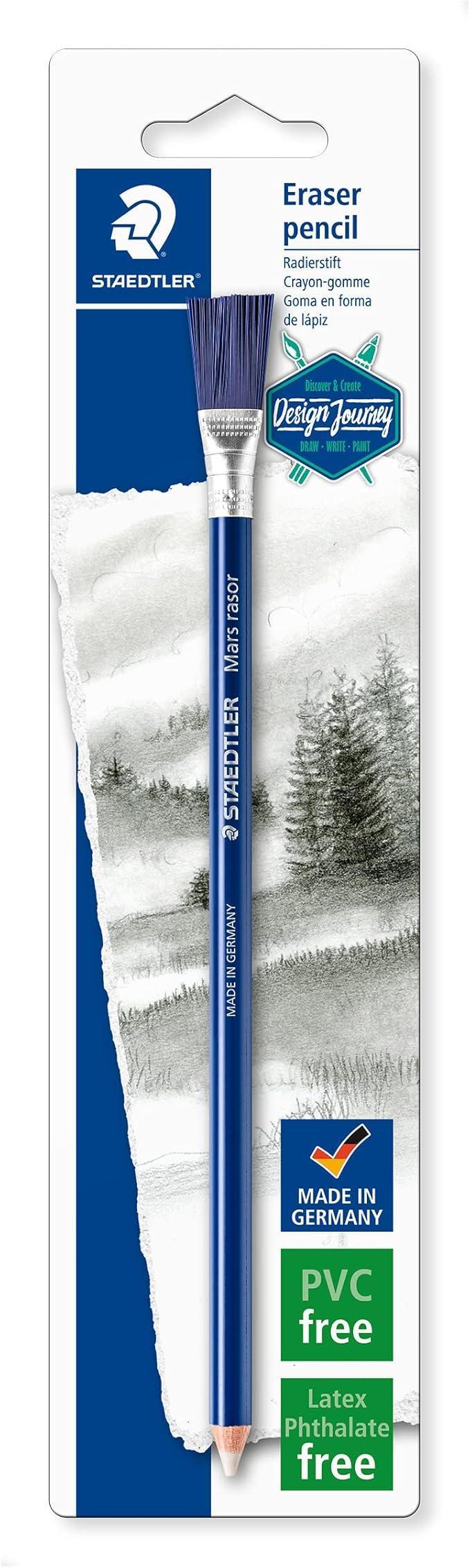 staedtler staedtler 52661 gomma a matita con spazzolino 12 pz. - foto 1