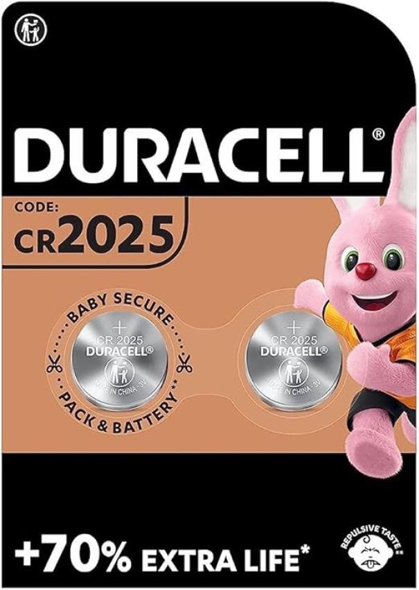duracell duracell batterie 2025 3v blister da 2 pz. - foto 1