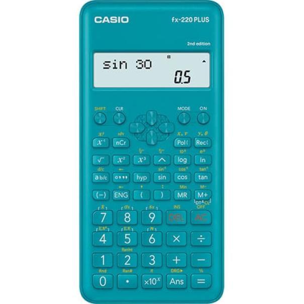 casio casio calcolatrice scientifica fx220plus 10+2cifre 181 funzioni - foto 1