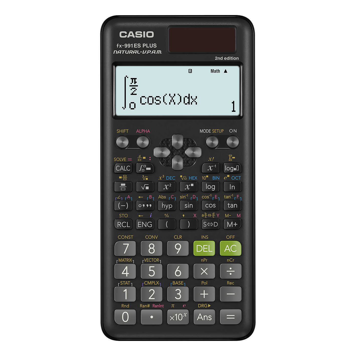 casio casio calcolatrice scientifica fx991es plus-2 10+2 cifre 417 funzioni - foto 1