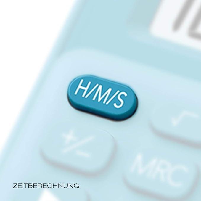 casio casio mini calcolatrice da tavolo ms7uc-bu 10 cifre colore blu 120×85.5×19.4mm - foto 4