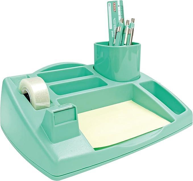 arda arda desk organizer oliver 4121 colore verde pastello - foto 1