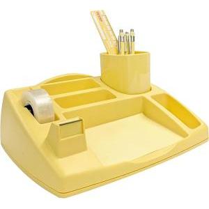 Desk organizer oliver 4121 colore giallo pastello