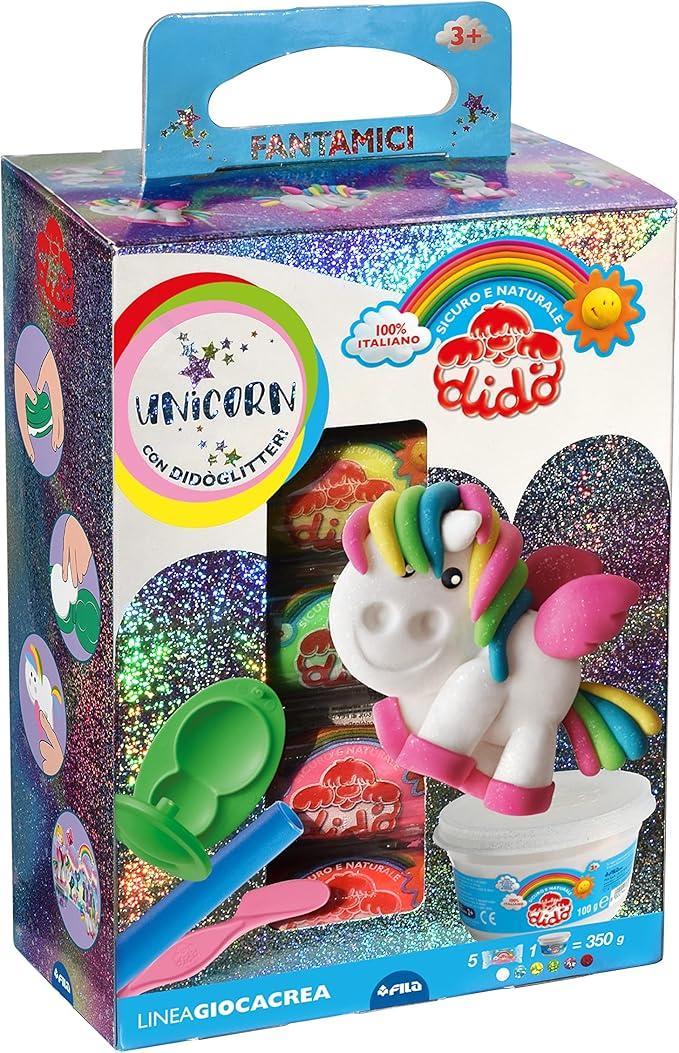 dido' didò unicorn pasta modellabile giocacrea 361000 - foto 4