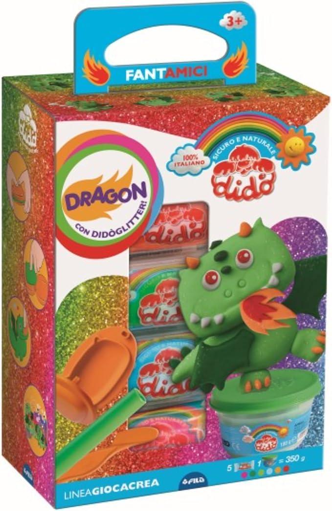 dido' didò fantamici dragon giocacrea pasta modellabile 360800 - foto 2