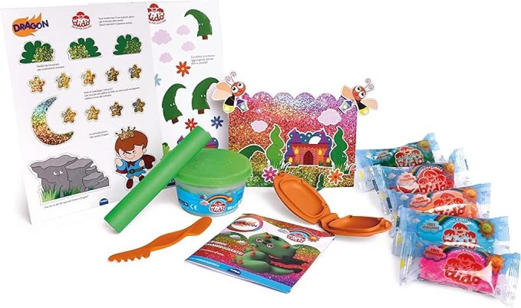 dido' didò fantamici dragon giocacrea pasta modellabile 360800 - foto 4