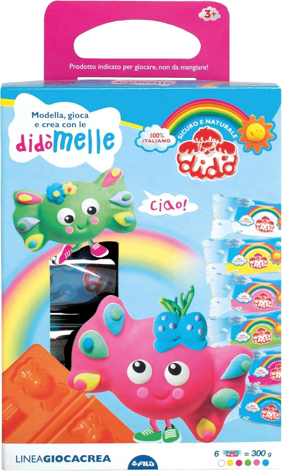 dido' didò le didòmelle giocacrea 362400 pasta modellabile - foto 2